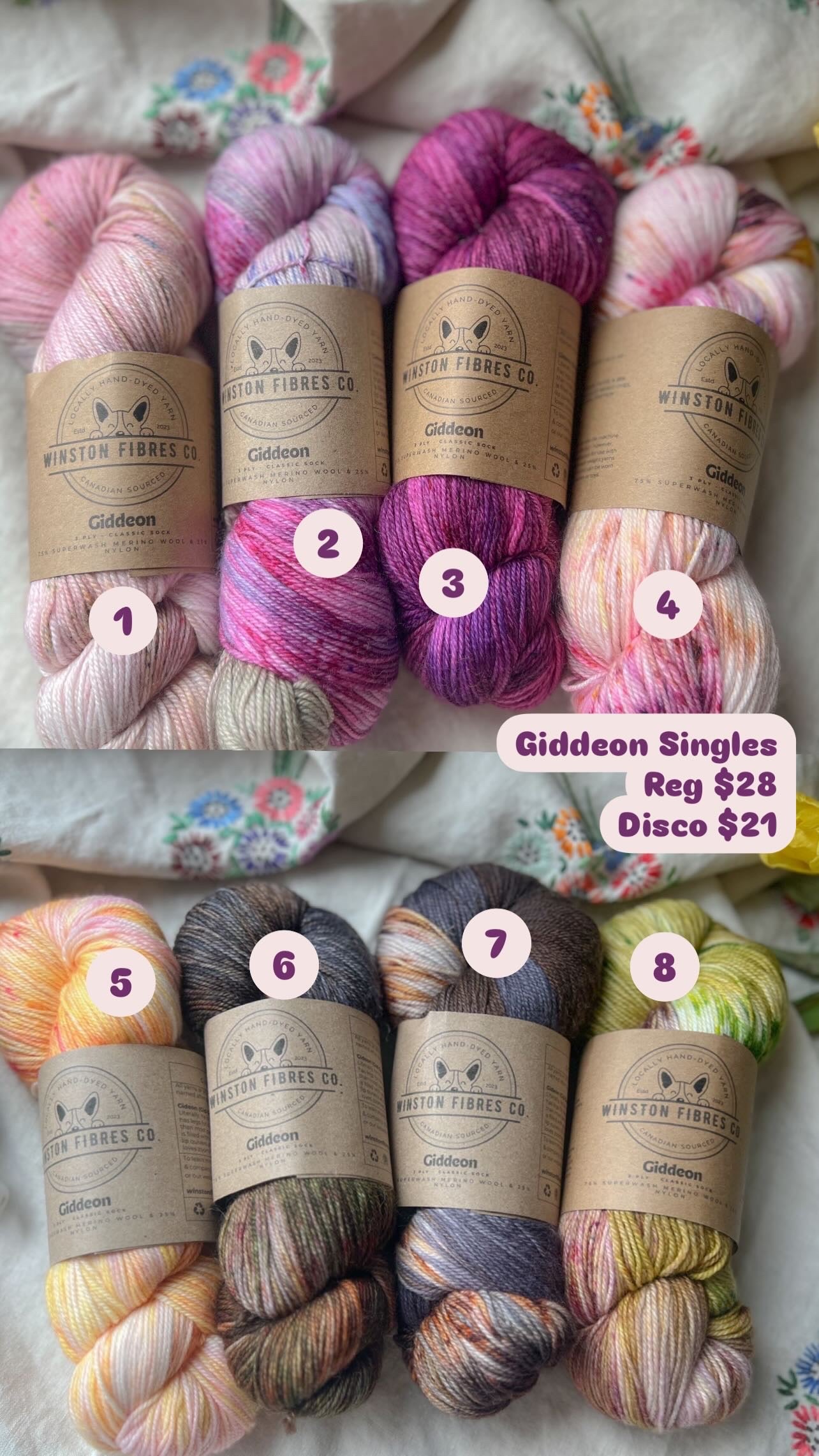 ABA SALE GIDDEON SINGLES