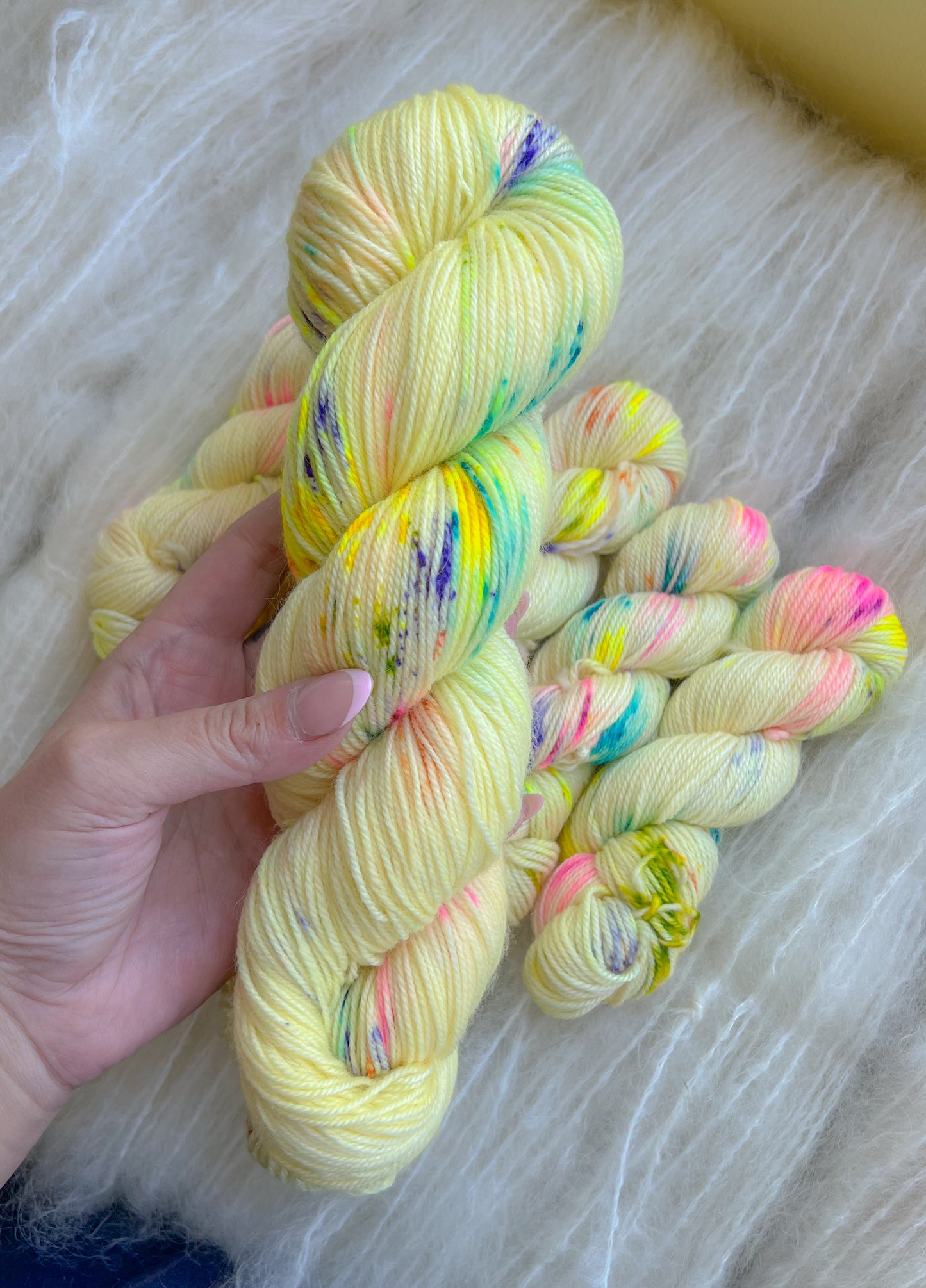 Funfetti Soft Yellow