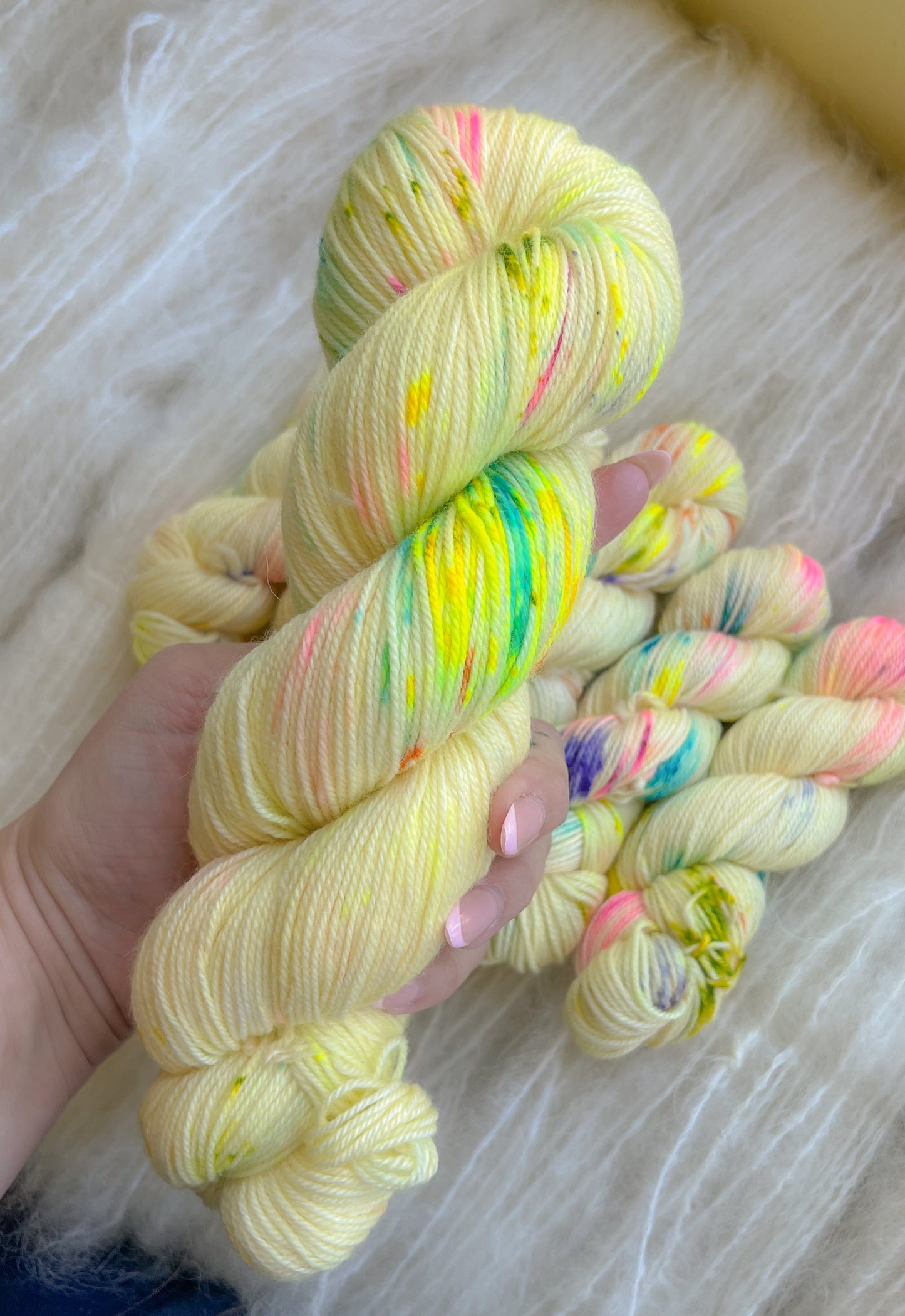 Funfetti Soft Yellow