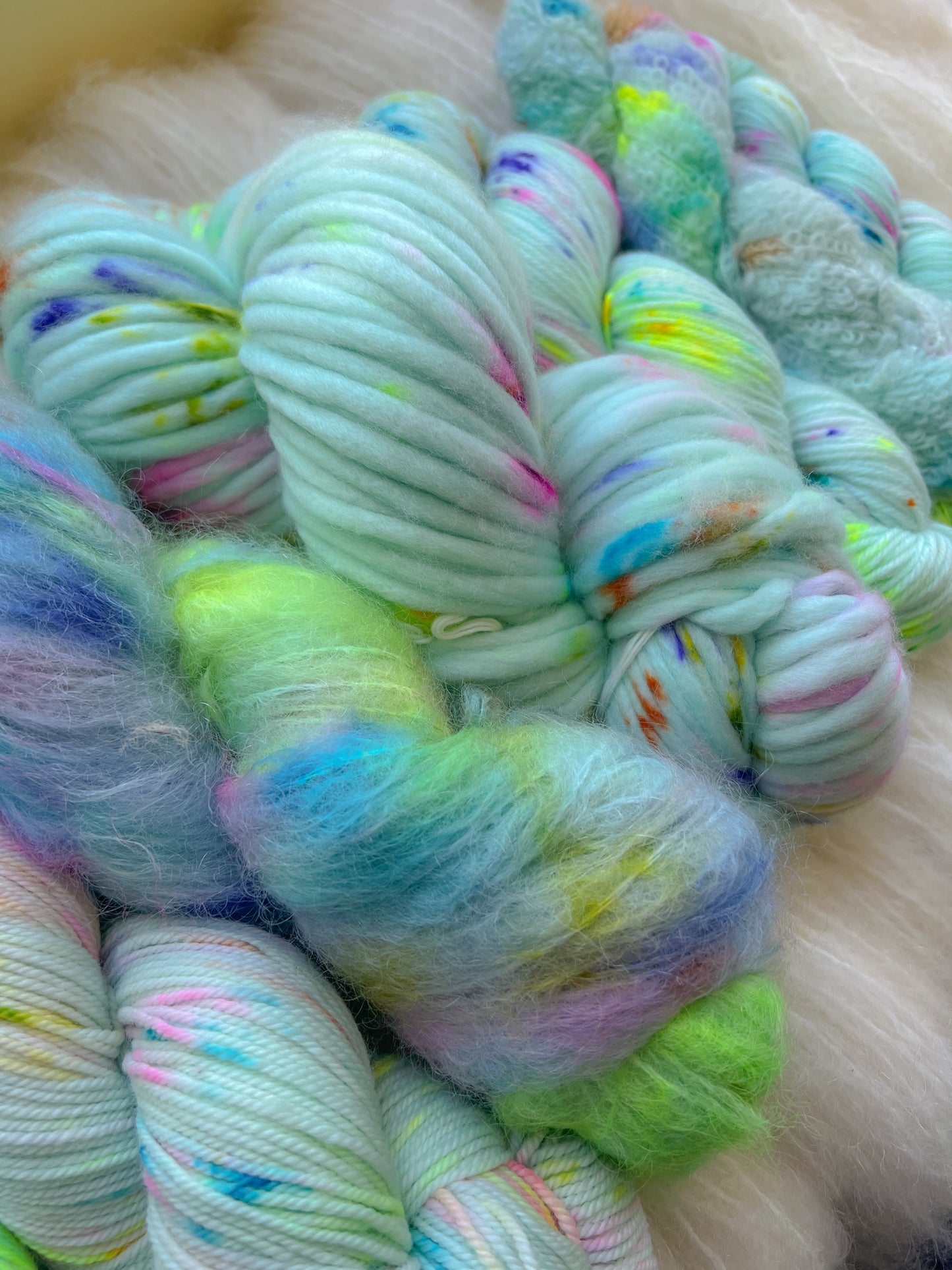 Funfetti Teal Blue